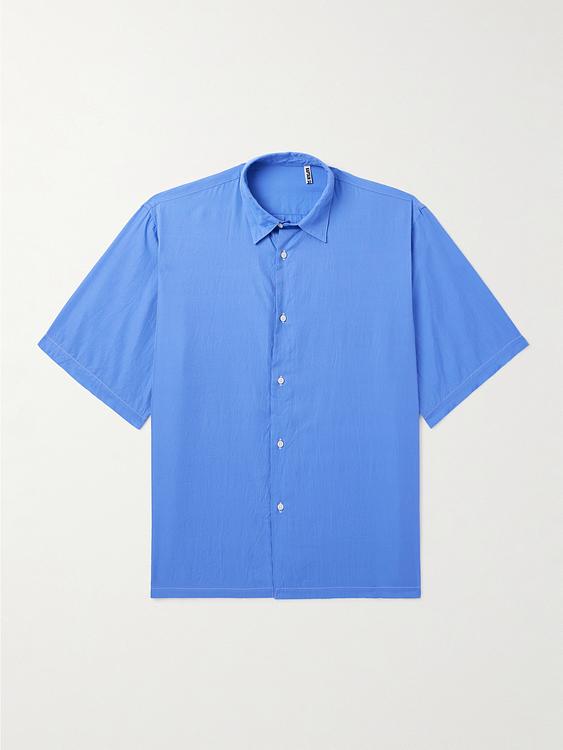 Blue short sleeve shirt from Kaptain Sunshine