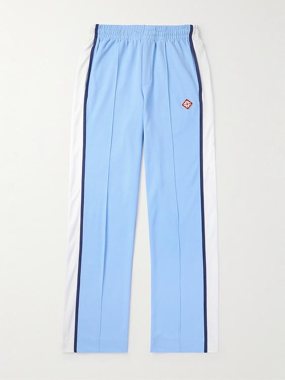 Light blue casual trousers from Casablanca