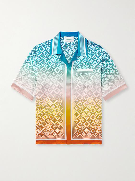 White short sleeve shirt from Casablanca