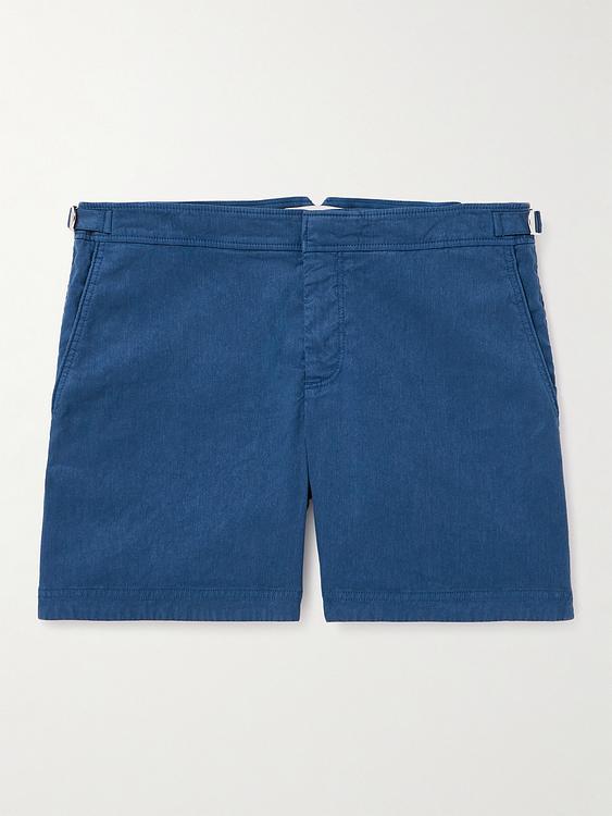 Dark blue chino shorts from Orlebar Brown