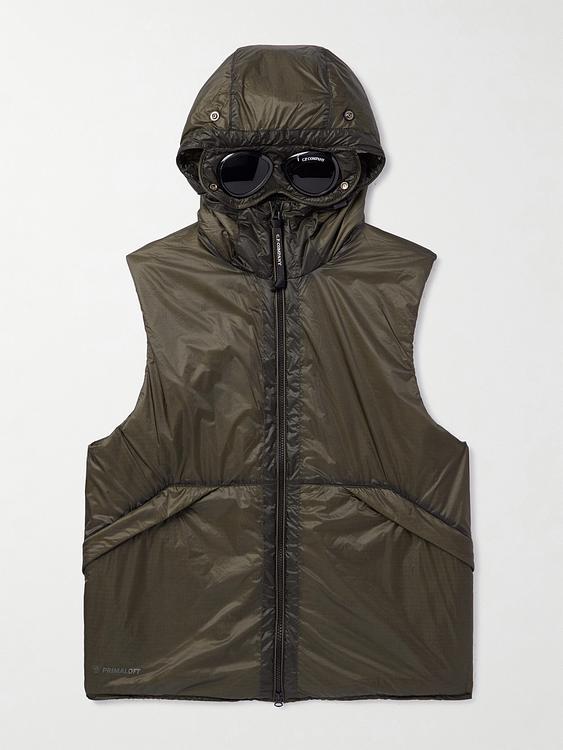 Dark green vest from C.P. Company