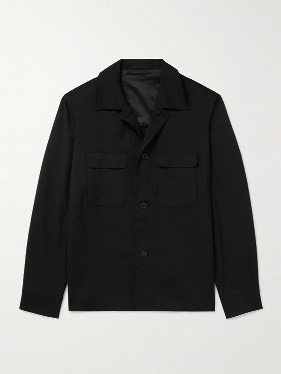 Black overshirt from Mr P.