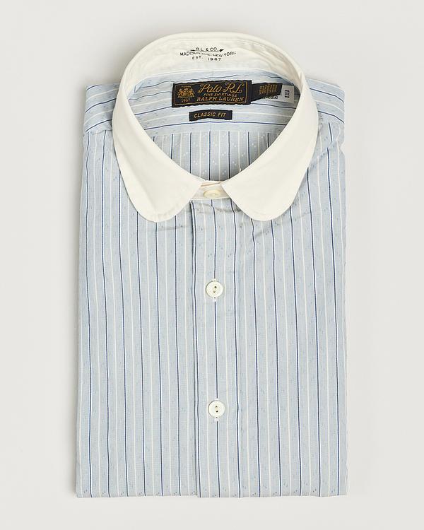 Striped light blue business shirt from Polo Ralph Lauren