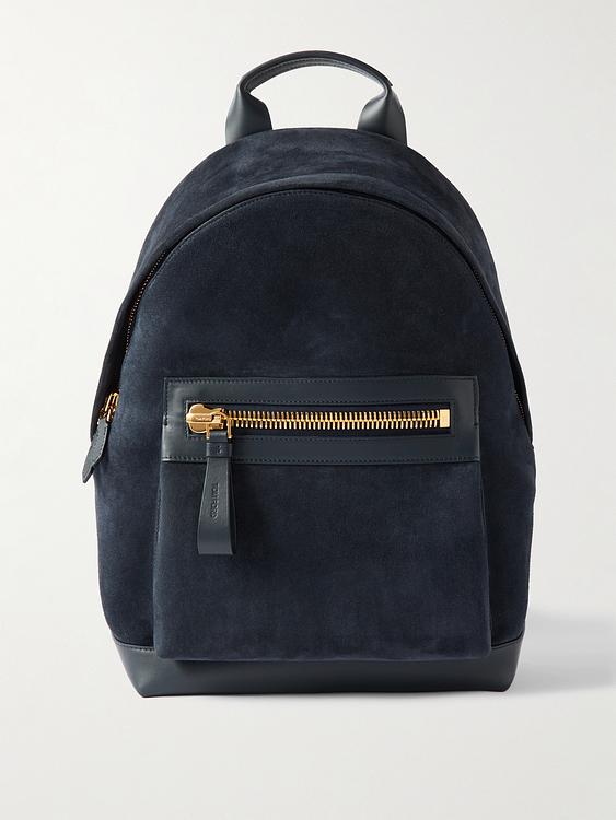 Black backpack from Tom Ford