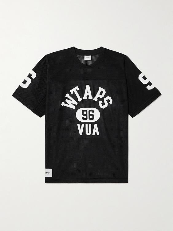 Print black t-shirt from Wtaps®