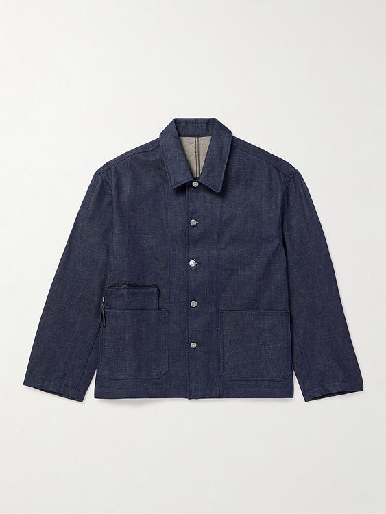 Dark grey casual jacket from Le 17 Septembre