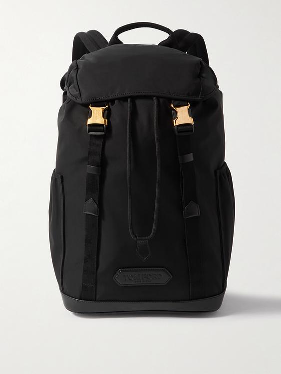 Black backpack from Tom Ford