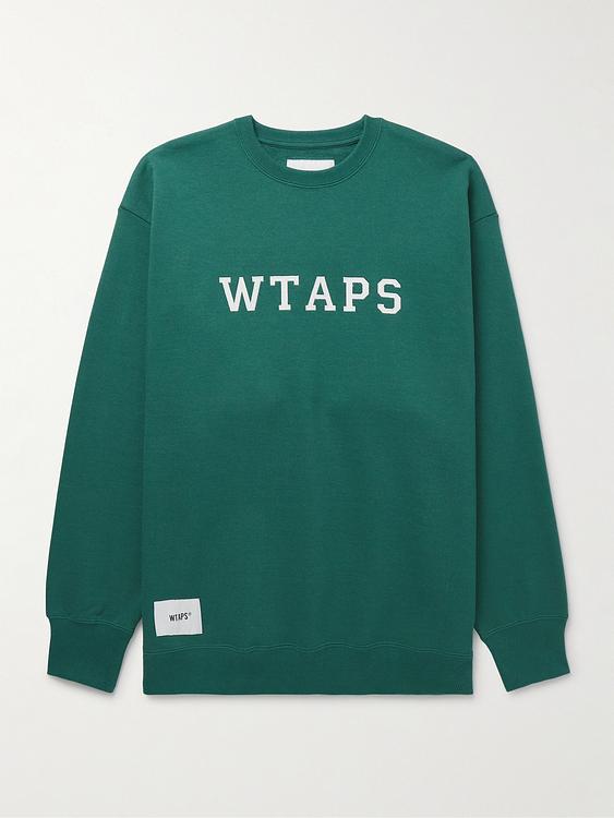 Print teal sweatshirt from Wtaps®