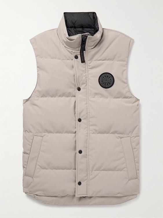 Beige vest from Canada Goose