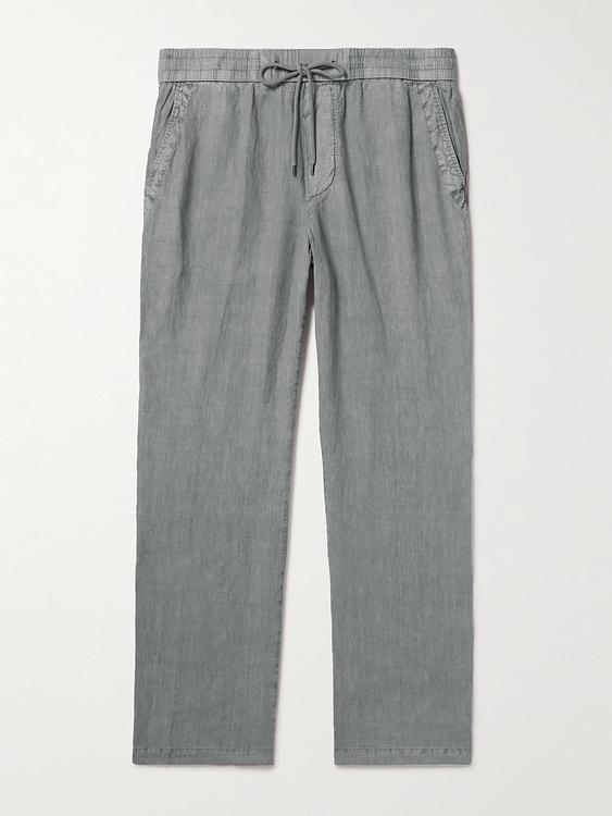 Grey linen trousers from James Perse