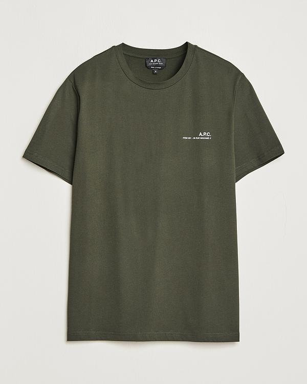 Dark green t-shirt from A.P.C