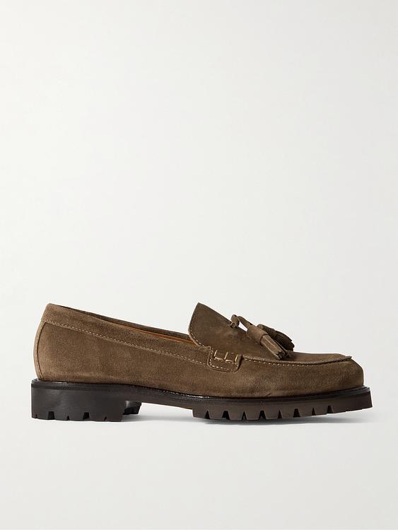 Dark brown loafers from Mr P.