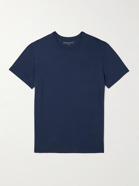 Dark blue t-shirt from Derek Rose