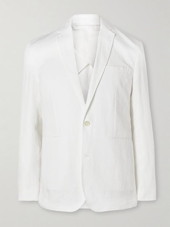 White suit jacket from Orlebar Brown