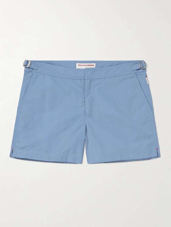 Blue swim shorts from Orlebar Brown