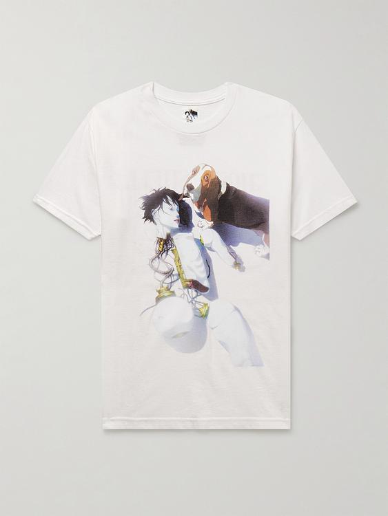 Print white t-shirt from Wacko Maria