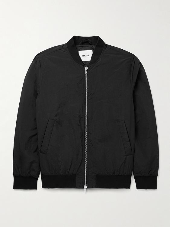 Black bomber jacket from NN07
