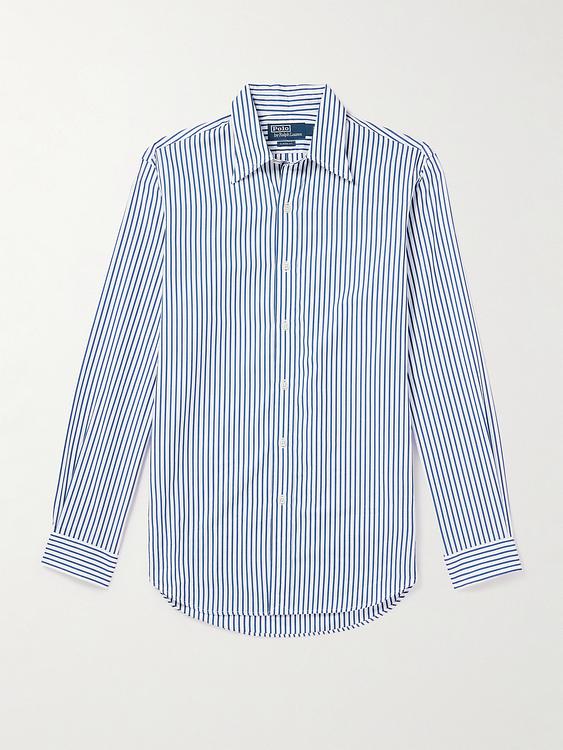 Striped white casual shirt from Polo Ralph Lauren