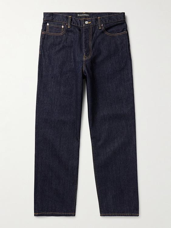 Black jeans from Wacko Maria