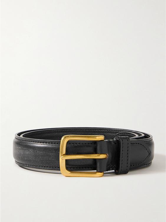 Dark grey belt from Drake's