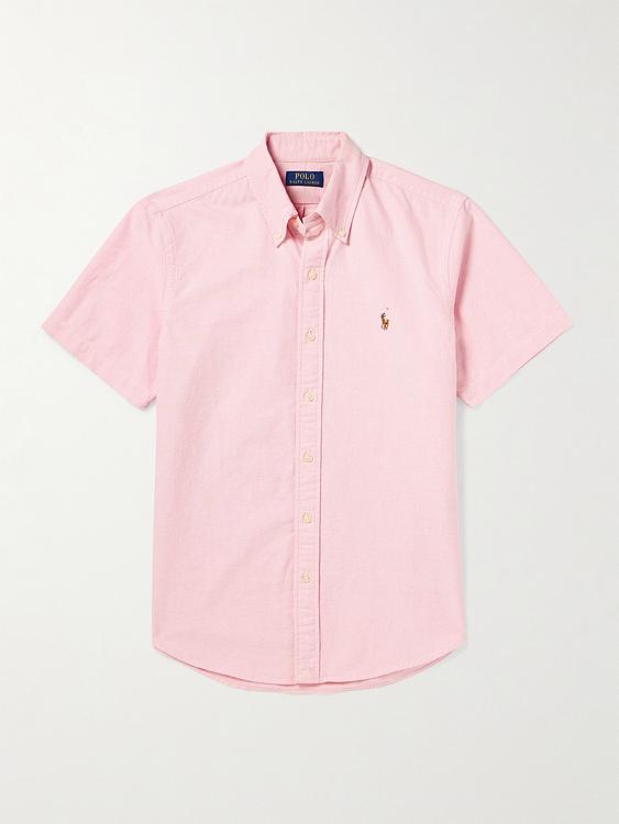 Light pink short sleeve shirt from Polo Ralph Lauren