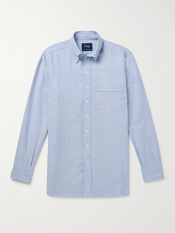 Light blue casual shirt from Drake's
