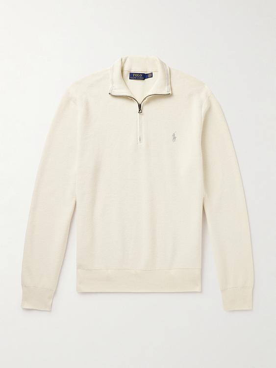 White half-zip from Polo Ralph Lauren