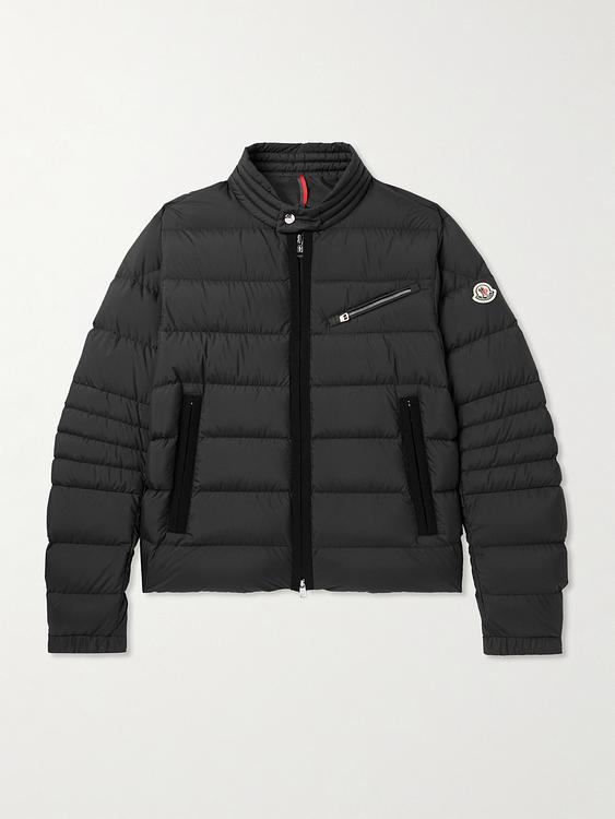 Dark grey down jacket from Moncler