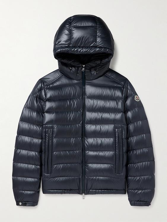 Black down jacket from Moncler