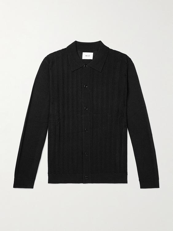 Black cardigan from NN07