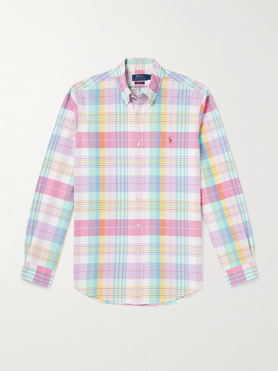 Checkered white casual shirt from Polo Ralph Lauren