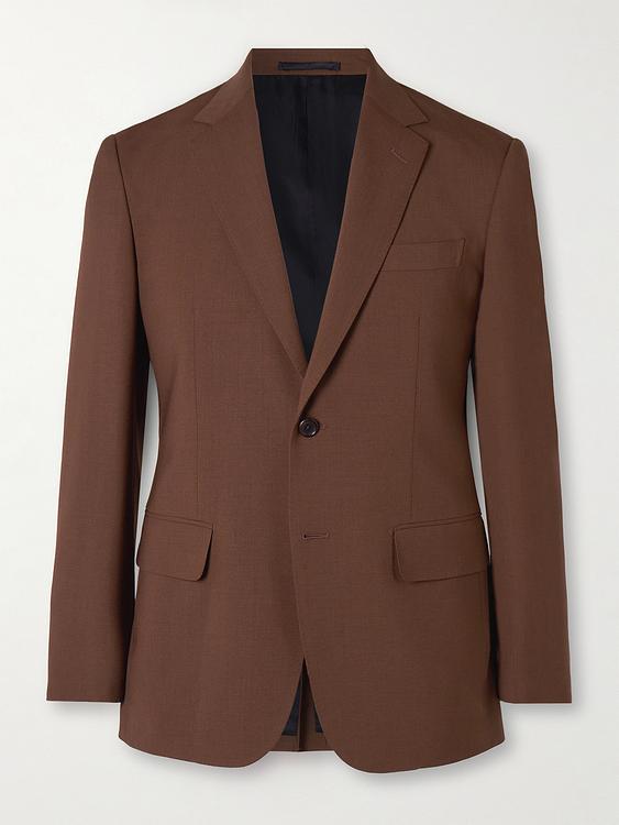 Brown blazer from Wacko Maria