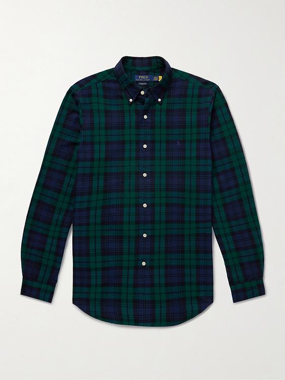 Checkered black casual shirt from Polo Ralph Lauren