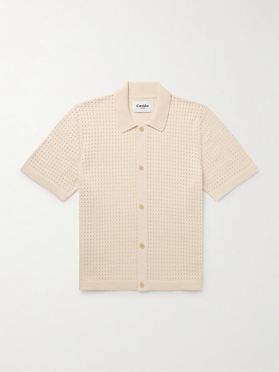 Beige short sleeve shirt from Corridor