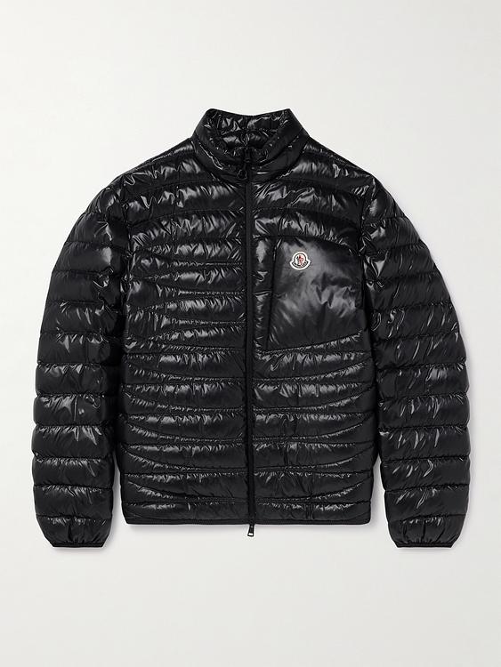 Black down jacket from Moncler