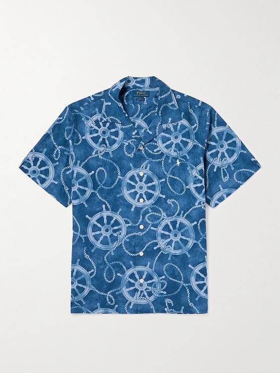 Blue short sleeve shirt from Polo Ralph Lauren