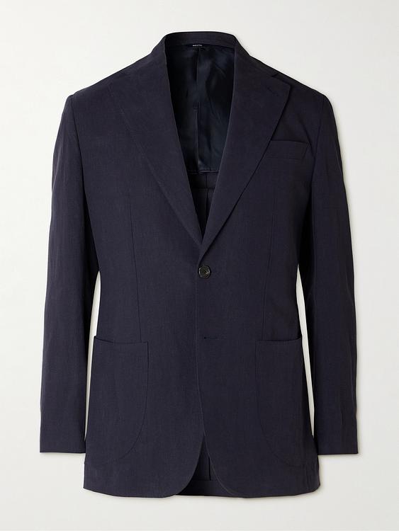 Black suit jacket from Thom Sweeney