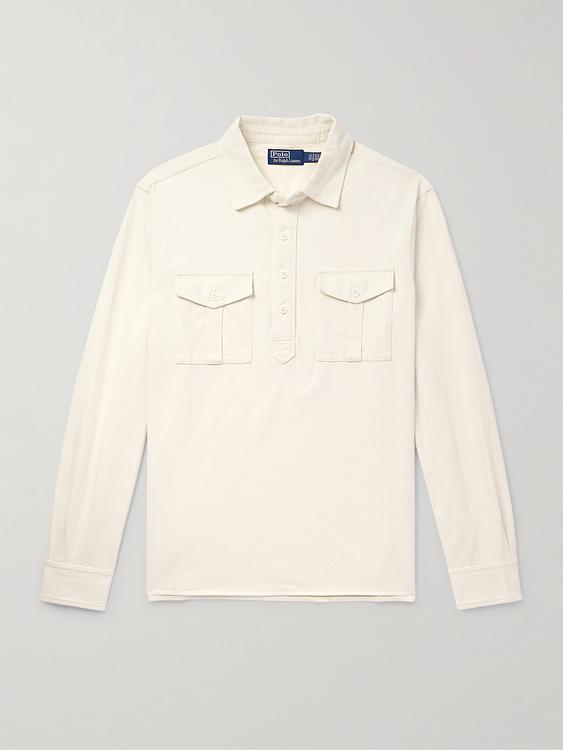 White overshirt from Polo Ralph Lauren