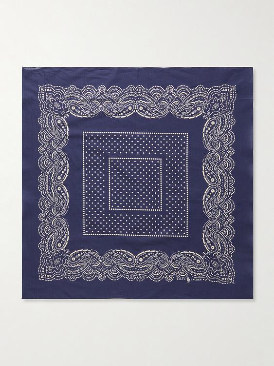 Multicolor pocket square from Polo Ralph Lauren