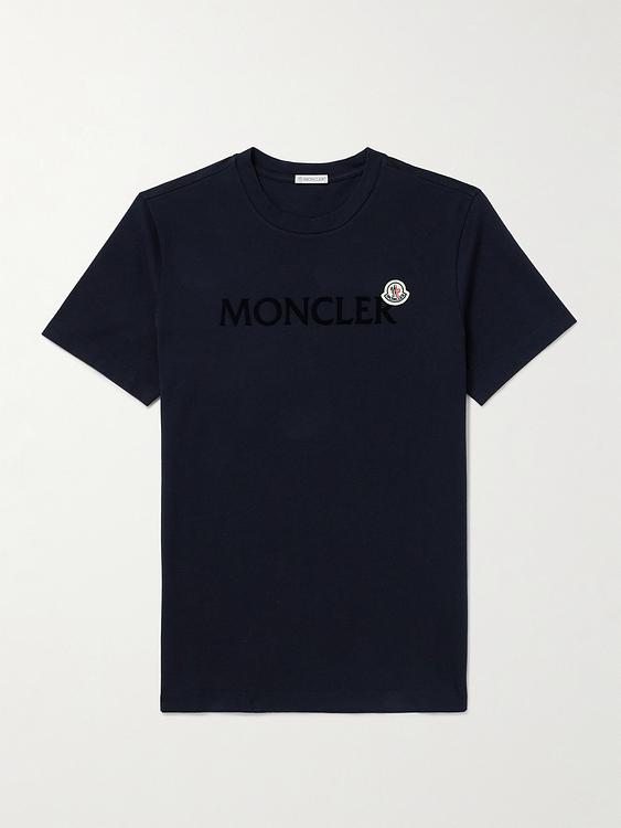 Black t-shirt from Moncler