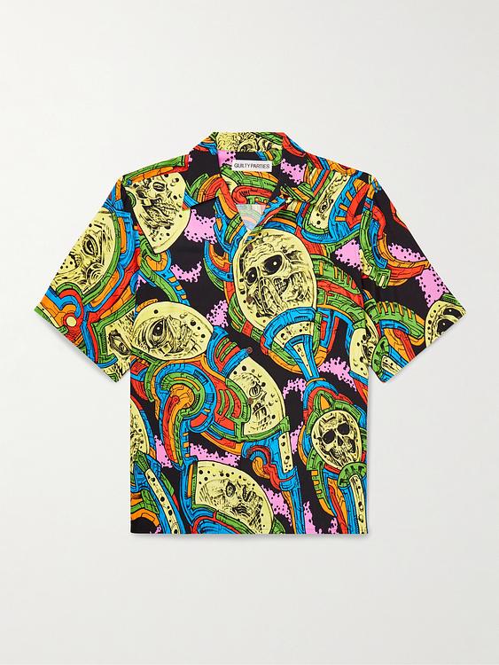 Multicolor short sleeve shirt from Wacko Maria