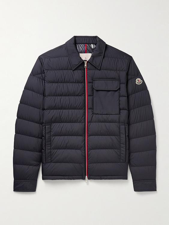 Black down jacket from Moncler