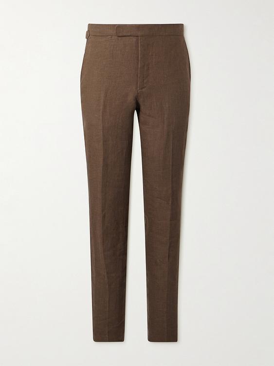 Dark brown suit trousers from Polo Ralph Lauren