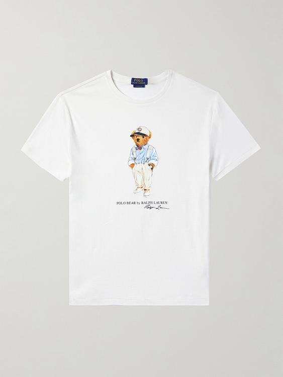 Print white t-shirt from Polo Ralph Lauren