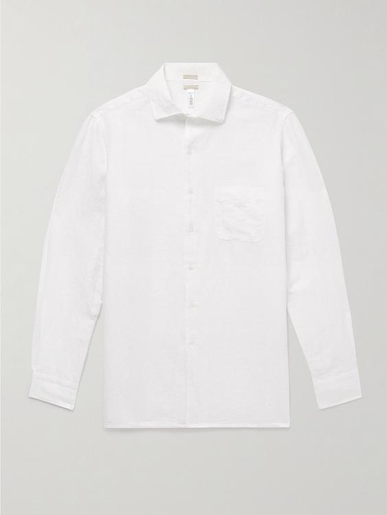 White casual shirt from Massimo Alba