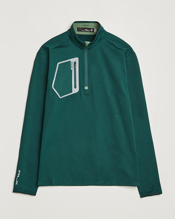 Teal half-zip from RLX Ralph Lauren