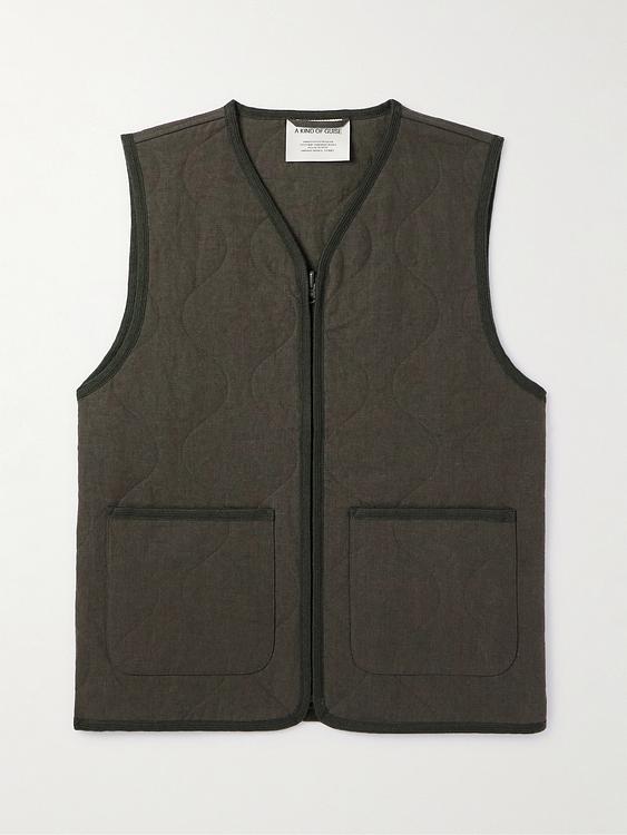 Dark grey vest from A Kind Of Guise