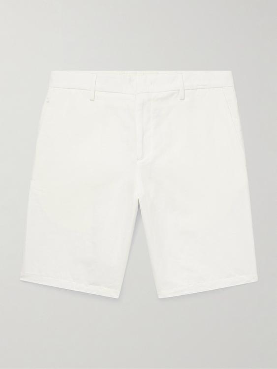 White chino shorts from Paul Smith