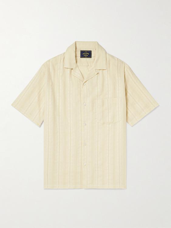 Beige short sleeve shirt from Portuguese Flannel