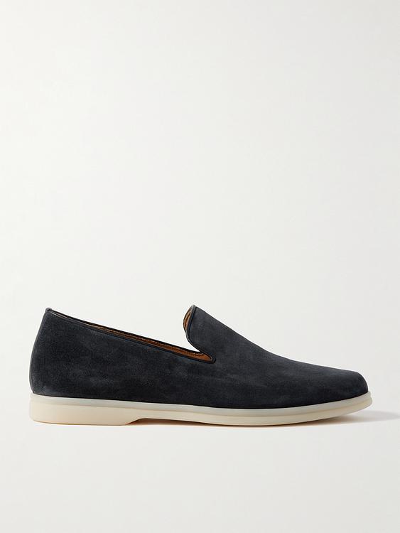 Black loafers from Rubinacci